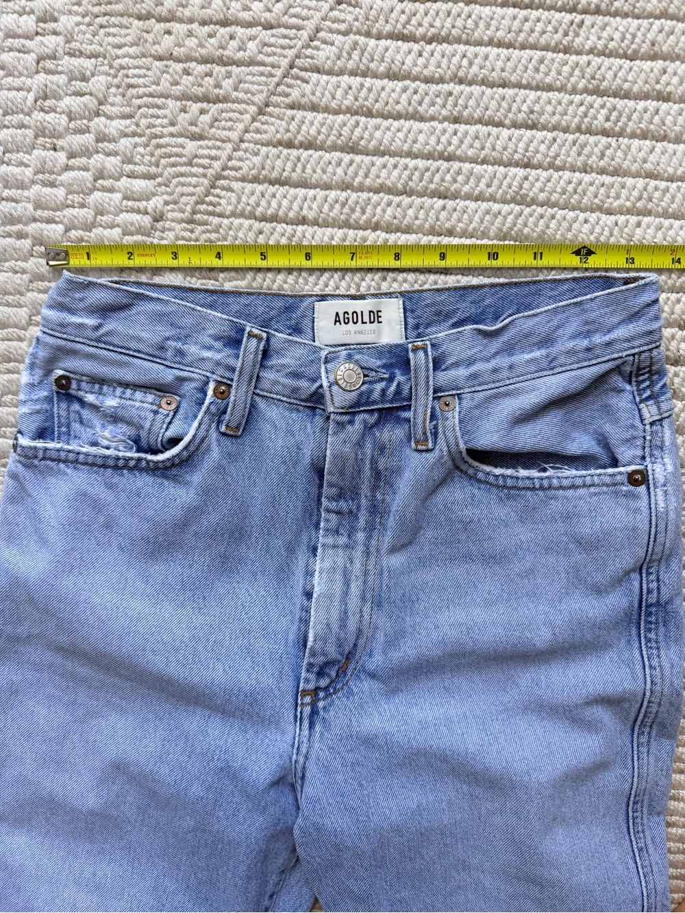 AGOLDE 90's Pinch waist high rise straight 26